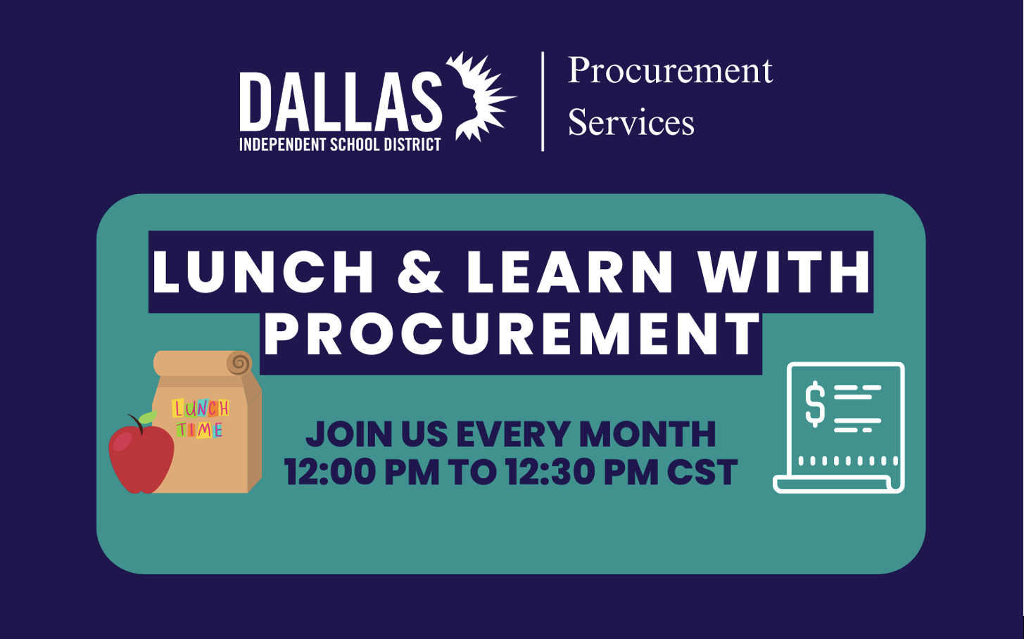 Procurement learning opportunity | Dallas ISD Staff News